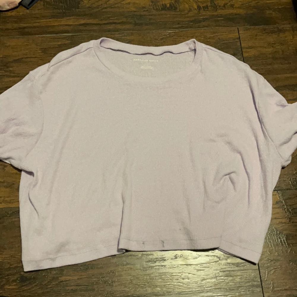 Light Purple Crop Top
